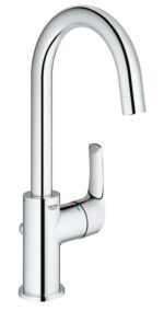 Grohe Eurosmart wastafelmengkraan hoge uitloop, chroom