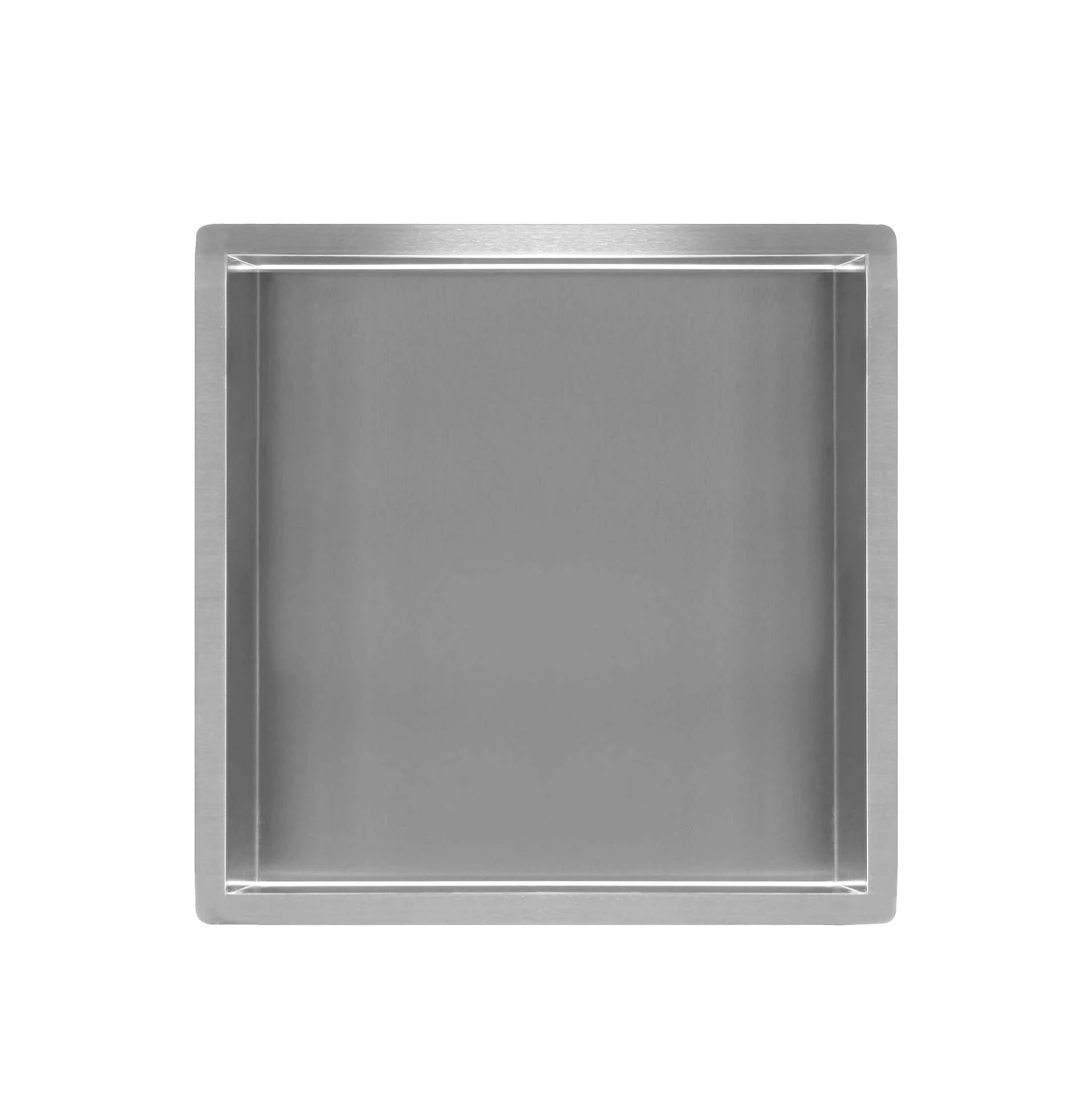 33.4180.jpg Wiesbaden inbouwnis 30x30x7cm RVS - Afbeelding 1