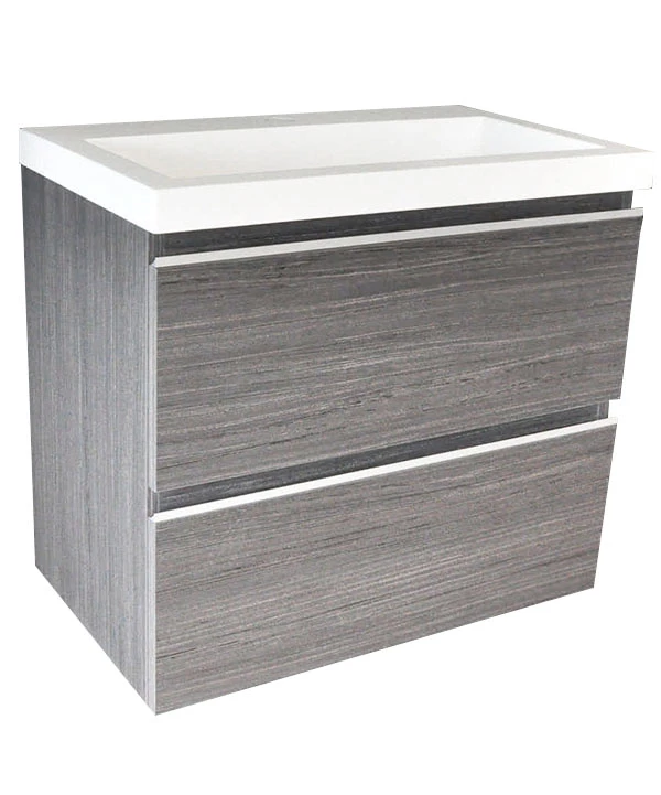 38.4022.jpg onderkast 60cmx36cm zo.wastafel houtn. grijs - Afbeelding 1