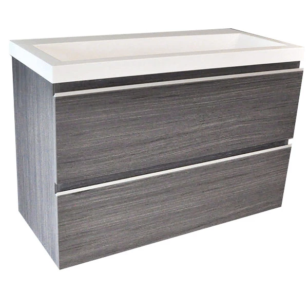 38.4032.jpg onderkast 80cmx36cm zo.wastafel houtn. grijs - Afbeelding 1