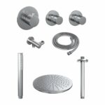 Brauer Brushed Edition doucheset met staafhanddouche 30 nikkel - Afbeelding 2