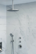 Brauer Brushed Edition doucheset ronde handdouche 30 nikkel