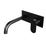 Brauer Black Edition inbouw wastafelmengkraan brede hendel 20×9 zwart - Afbeelding 2