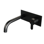 Brauer Black Edition inbouw wastafelmengkraan ovale hendelstaaf 20×9 zwart - Afbeelding 2