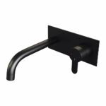 Brauer Black Edition inbouw wastafelmengkraan ovale hendelstaaf 20×9 zwart