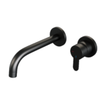 Brauer Black Edition inbouw wastafelmengkraan ovale hendelstaaf zwart - Afbeelding 2