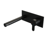 Brauer Black Edition inbouw wastafelmengkraan ovale hendelstaaf 20×9 zwart - Afbeelding 2