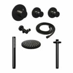 Brauer Black Edition doucheset staafhanddouche 20 zwart - Afbeelding 2