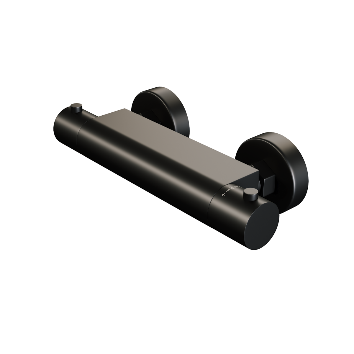 Brauer Black Edition opbouw douche thermostaatkraan zwart - Afbeelding 2