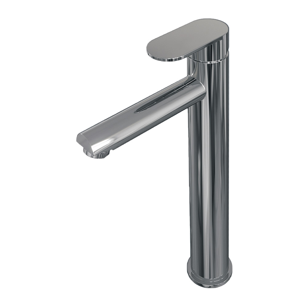 5500.06CS-HD3 Brauer Chrome Edition hoge wastafelmengkraan brede hendel chroom - Afbeelding 1
