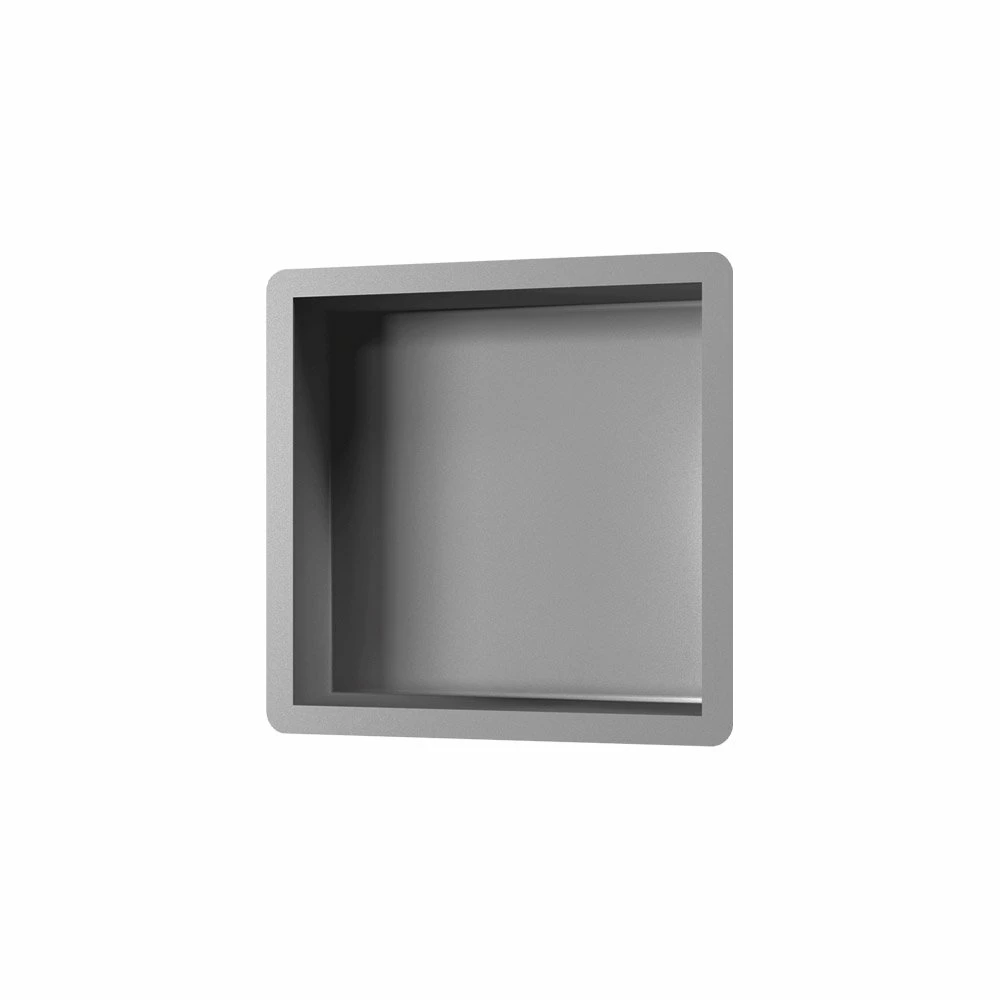 BOX-30x30ES-2 Brauer Brushed Edition inbouwnis 30×30 nikkel - Afbeelding 1