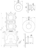 Brauer Black Edition doucheset glijstang en staafhanddouche 20 zwart - Afbeelding 5