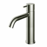 Hotbath Cobber CB003MC wastafelmengkraan zonder waste glans nikkel