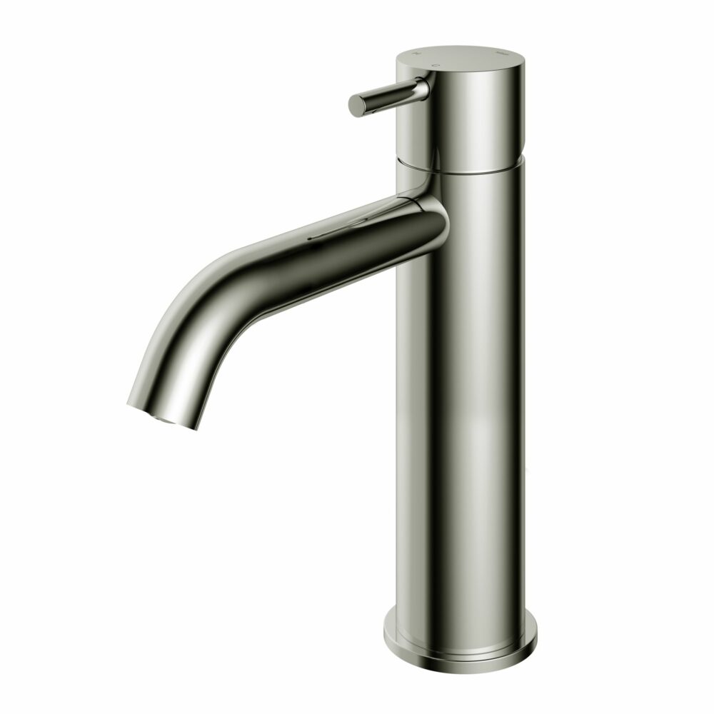 CB003MCNI_02.jpg Hotbath Cobber CB003MC wastafelmengkraan zonder waste glans nikkel - Afbeelding 1