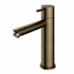 Hotbath Cobber CB003MS wastafelmengkraan zonder waste verouderd messing