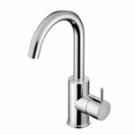 Hotbath Cobber CB004 wastafelmengkraan met draaibare uitloop chroom