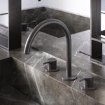 Hotbath Cobber CB033 wastafelmengkraan 3 gats verouderd messing - Afbeelding 2