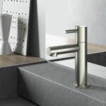 Hotbath Cobber E001 fonteinkraan geborsteld nikkel - Afbeelding 2