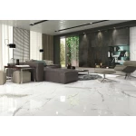 Vloer en wandtegel Statuario pulido 60x120 rett - Afbeelding 2