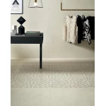 Vloer en wandtegel Terrazzo Mini Caolino 60x60 rett - Afbeelding 2