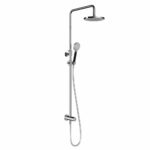 Hotbath Cobber M438 regendouchset met ronde handdouche 30 rosé goud