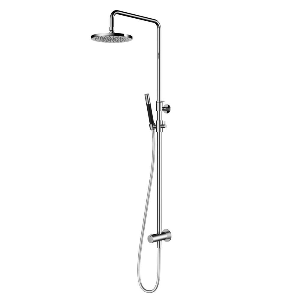 M438CR_02.jpg Hotbath Cobber Stortdoucheset Geborsteld Koper M438BC - Afbeelding 1