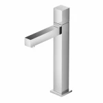 Hotbath Dude QH001 fonteinkraan hoog model geborsteld nikkel