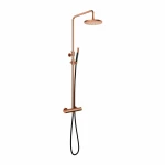 Hotbath Cobber SDS9 opbouw regendoucheset geborsteld koper