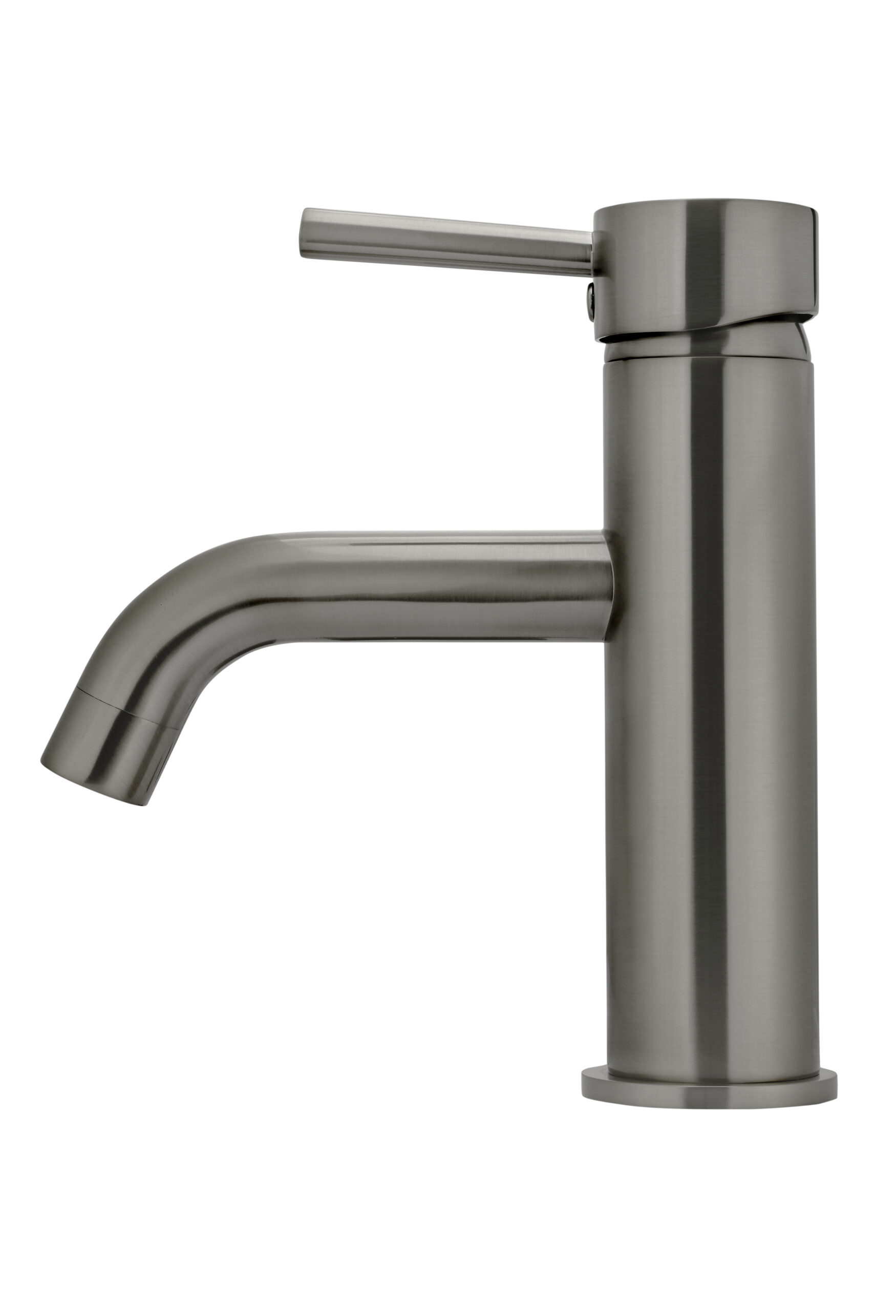 MB03-PVDGM_Meir_PVD_Gun_Metal_Round_Curved_Basin_Mixer-2 meir gebogen gun metal