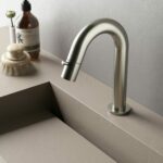 Hotbath Cobber U001 fonteinkraan geborsteld nikkel - Afbeelding 2