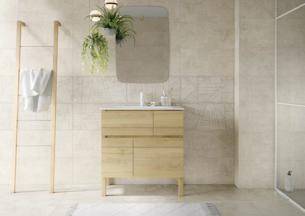 Wandtegel:  300X600 THT1484 BEIGE - Afbeelding 2