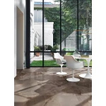 Wandtegel Vloertegel: Rêve Choco Marmerlook Tegel 60x120 - Afbeelding 4