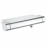 Grohe Grohtherm 2000 douchekraan thermostatisch met tray chroom