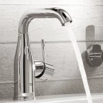 Grohe Essence New Wastafelkraan m-size Chroom met waste - Afbeelding 3