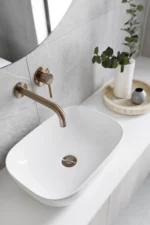 Meir kraanuitloop rond - 21cm -Rose Goud - Afbeelding 4