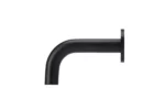 Meir kraanuitloop rond - 21cm -Mat Zwart - Afbeelding 2