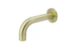 Meir kraan uitloop rond - 13cm -Koper