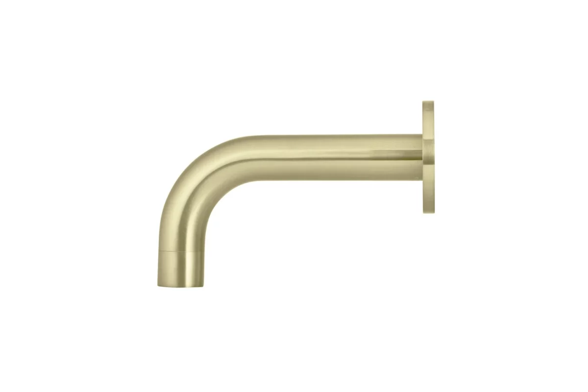 Meir kraan uitloop rond - 13cm -Koper - Afbeelding 2