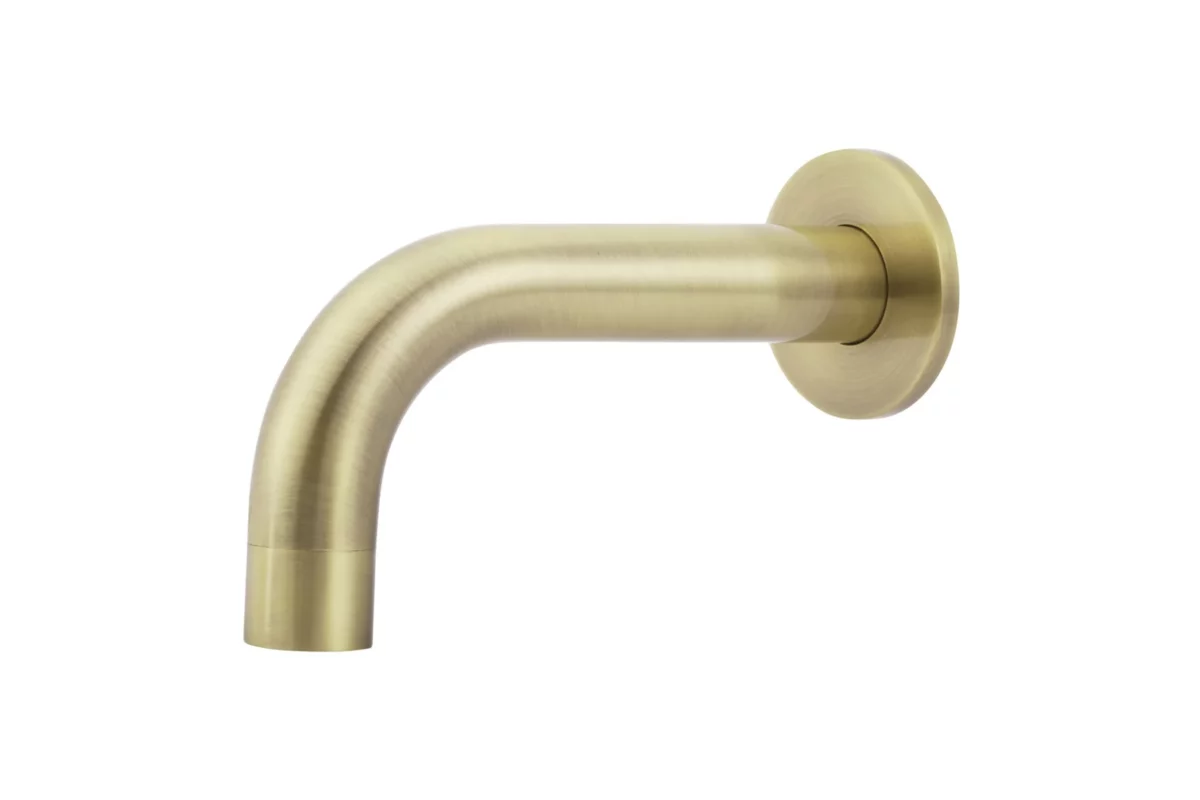 Meir kraan uitloop rond - 13cm -Koper - Afbeelding 3