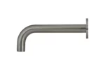 Meir kraanuitloop rond - 21cm -PVD Gun Metal - Afbeelding 3