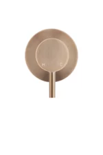 Meir Inbouw & Afbouwdeel wandmengkraan rond (kort) -Rose Goud - Afbeelding 2