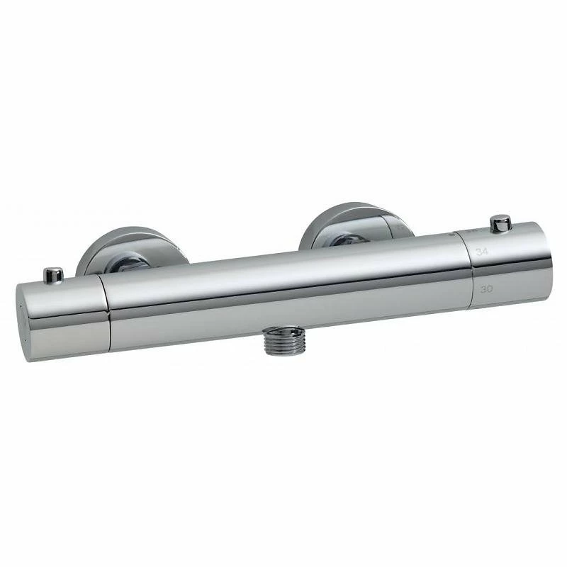 rioooo.jpg Wiesbaden Rio therm. douchemengkraan chroom 12 cm - Afbeelding 1