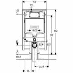 Geberit Duofix Sigma UP720 inbouwreservoir 8cm - Afbeelding 2