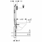Geberit Duofix Sigma UP720 inbouwreservoir 8cm - Afbeelding 3