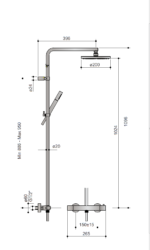 Hotbath Universal doucheset SDS 7 - Afbeelding 2