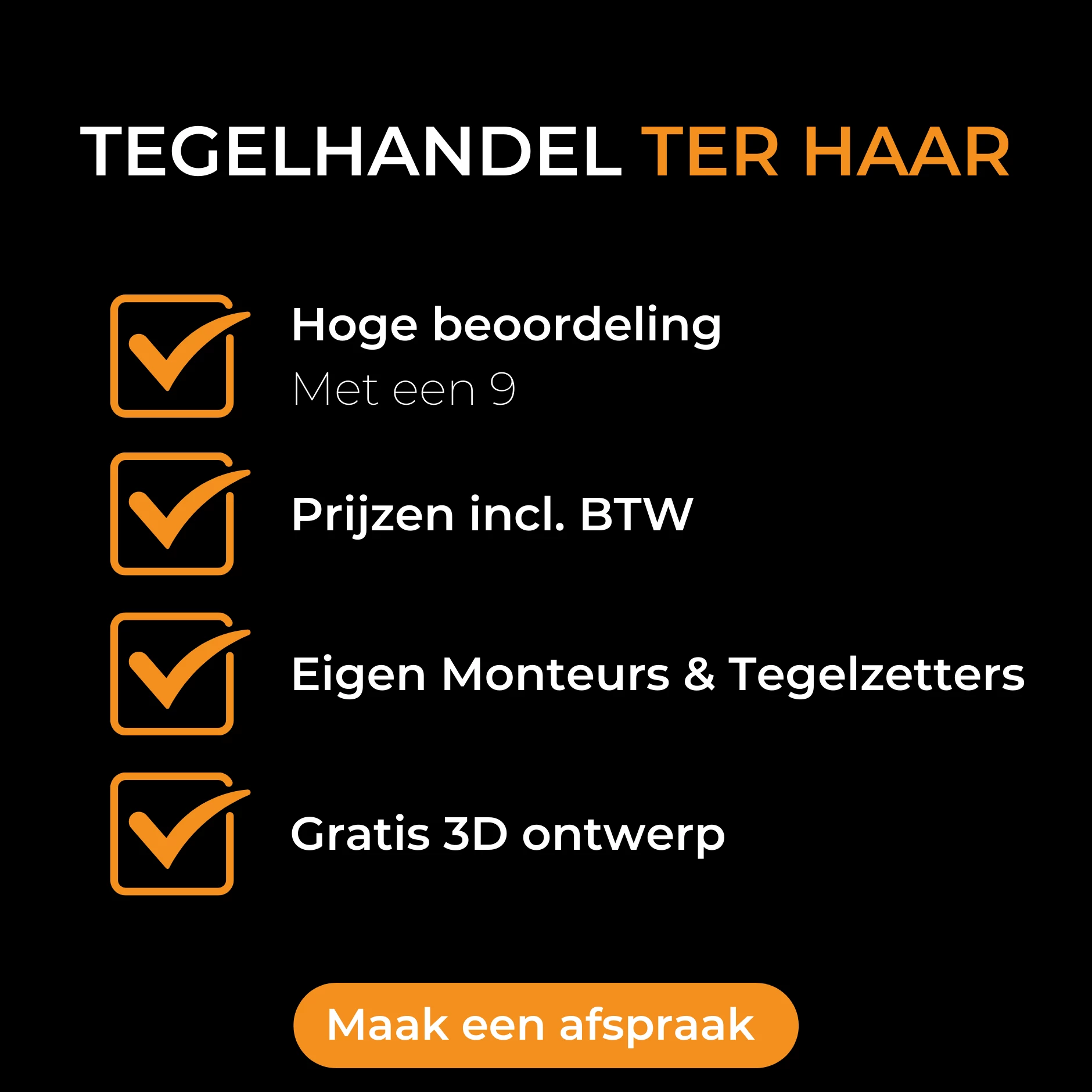 tegelhandel ter haar maak een afspraak Tegelhandel Afspraak