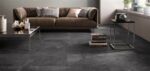 Betonlook zwart woonkamer