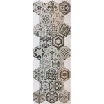 hexagon multicolor zwart