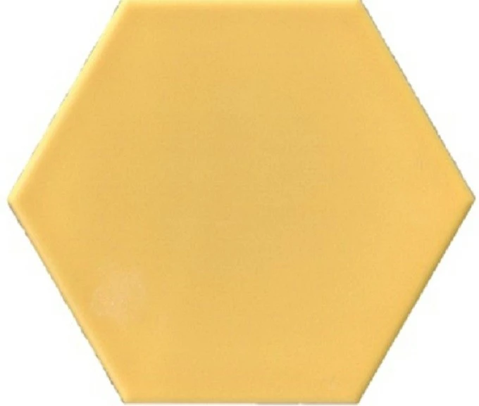hexagon-geel hexagon geel