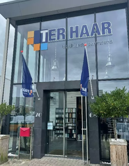 showroom ter haar tegelhandel purmerend tegelhandel Ter Haar tegelzetters advies 3D-ontwerp woonkamervloer keuken badkamer